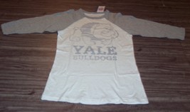 WOMEN&#39;S TEEN Juniors YALE UNIVERSITY Bulldogs T-SHIRT MEDIUM NEW w/ TAG Jrs - $361.64 MXN