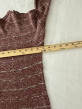 Charming Charlie Women's Brown Long Sleeve Button-Up Blouse Top T-Shirt Size S image 10