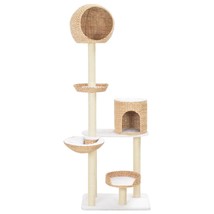 Cat Tree with Sisal Scratching Post Seagrass - £133.60 GBP