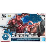 HG THE GUNDAM BASE LIMITED MS-06S ZAKU II [METALLIC]--1/144 Scale Model ... - $43.23