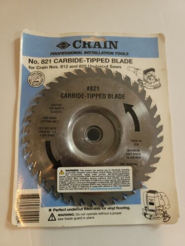 Crain Cutter 821C 6-1/2-Inch 40 Tooth Wood Saw Blade for 812,820 and 825 Supe... - $56.10