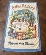 Tommy Bahama XL Beach Towel Postcard From Paradise Palm Trees EUC 84x40 - €42,61 EUR