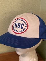Vintage Snapback Harbor Seafood Co, Wrangell, Alaska Trucker Style Hat - $17.50