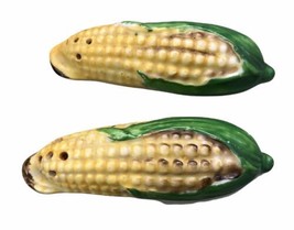 Vintage Corn On The Cob Salt And Pepper Shakers Japan 3” - £13.19 GBP