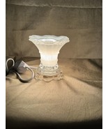 Electric Scented Oil Warmer Dimming Lamp Glass Wax Burner Aroma Fragrance - $19.99