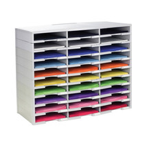 Storex Industries Stackable Literature Sorter Gray - $313.08