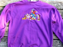 Disney Sweatshirt made by Mickey INC. from 1986 , 80% cotton 20% polyest... - $45.00
