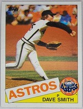 1985 Topps Baseball #123 Dave Smith Houston Astros Pitcher - $3.91