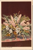 Dried Flower Arrangement in the Governor&#39;s Palace Williamsburg VA Postcard PC229 - £3.92 GBP