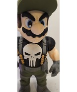 Red Video Game Vigilante Figure, 3D Printed Collector, Comic-Inspired Ga... - $65.00