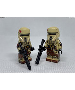 2 ShoreTrooper Star Wars Imperial Army Scarif Rogue Custom Minifigures - €13,53 EUR