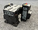 General Electric CL01A310T Reversing Contactor W/ RTN1M Overload Relay Used - $74.24
