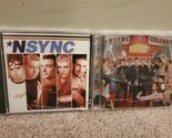 Lot of 2 NSYNC CDs: Celebrity, Self-Titled - $8.54