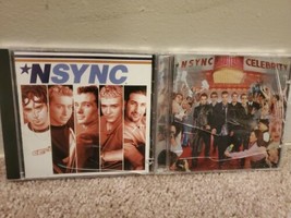 Lot of 2 NSYNC CDs: Celebrity, Self-Titled - £6.76 GBP