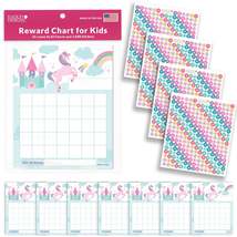 Unicorn Incentive Charts | Set of 25 | Home Essentials - $21.99