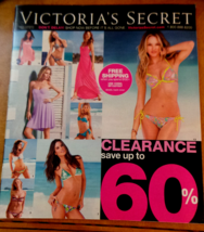 Victoria&#39;s Secret Fashion Catalog Spring Clearance 2013 Top Models NF - £35.14 GBP