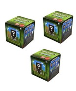 Minecraft Mob Head Minis Surprise Figures (Pack of 3 Blind Boxes) - $29.84