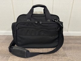 Briggs &amp; Riley Carry-On Duffel Shoulder Bag 16” Travel Black Ballistic Nylon - £58.21 GBP