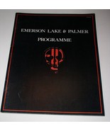 Emerson Lake &amp; Palmer Concert Tour Program Vintage 1977 North American T... - $734.82 MXN