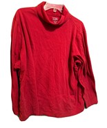 Basic Editions Red 3X Turtleneck Blouse - £7.45 GBP