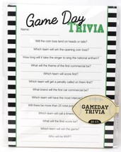 Game Day Football Trivia for up to 20 players  party supply classroom Sunday - £3.13 GBP