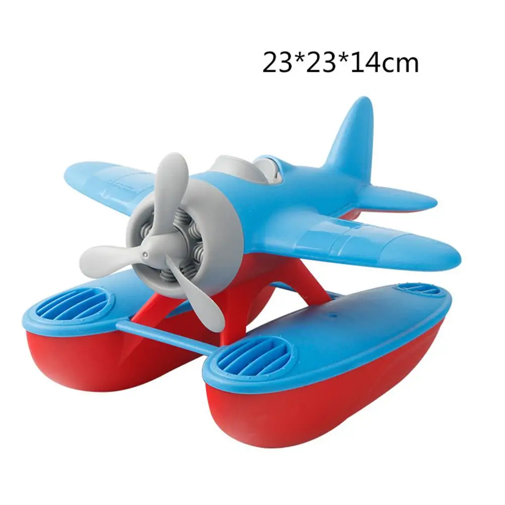 D slide sea plane floating model water play baby bath swimming pool toy gift home decor thumb200