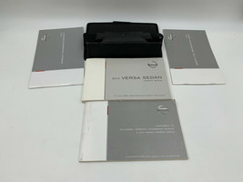 2012 Nissan Versa Owners Manual Handbook Set with Case OEM K01B44008 - £15.49 GBP