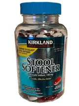 Kirkland Signature 100mg Stool Softener Docusate Sodium - 400 Softgels - $9.41