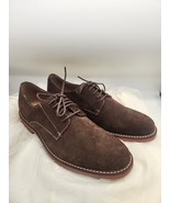 NEW-Aston Grey Collection Mens Suede Oxford Shoes, Size 9, Color: Brown - £32.41 GBP