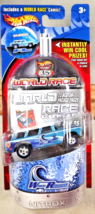 2002 Hot Wheels World Race Wave Rippers 4/35 &#39;55 CHEVY NOMAD Teal w/Co-Mold 5 Sp - £20.43 GBP