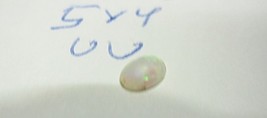Opal 5 x 4 mm oval Shaped Loose Gem Stone  - £6.29 GBP
