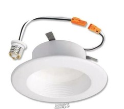 Halo-RL 4 in. 3000K Integrated LED Retrofit White Recessed Ceiling Light Fixture - £15.04 GBP