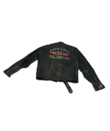 Vtg Terminator 2 Blk Leather Jacket CMC USA Full Throttle See Measurements - $166.25