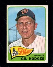 1965 Topps #99 Gil Hodges Vg Senators Mg Hof - £6.24 GBP