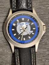 Vintage 1992 Tampa Bay Lightning Sportivi Watch Leather Strap - $29.90