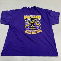 Prairie View A&amp;M University Panthers Adult T Shirt Purple Size 3XL XXL - $19.79