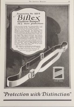 1924 Print Ad Biflex Cushion Bumpers &amp; Brackets for Cars Waukegan,Illinois - £16.73 GBP