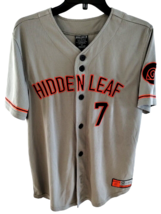 Box Lunch Naruto Shippuden Hidden Leaf Village Uzumaki Baseball Jersey M... - $98.99