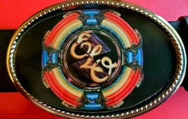Elo - Electric Light Orchestra Rock Group Epoxy Photo Music Belt Buckle New! - £14.24 GBP