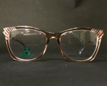 Ann Taylor Gafas Monturas AT341 C03 Rosa Claro Cuadrado Gato Ojo 53-17-135 - $46.25