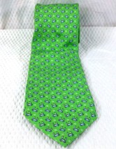 Izod Mens Green Crab Silk Tie - $9.49