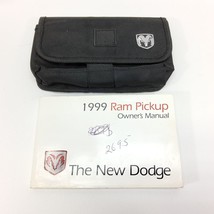 1999 Dodge Ram Factory Original Glovebox Owners Manual Book Portfolio - £17.53 GBP