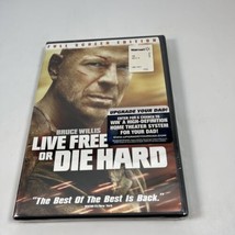 Live Free or Die Hard (DVD, 2007, Full Screen Edition) NEW SEALED - £3.04 GBP