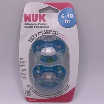 Nuk Orthodontic Pacifier 18 - 36 Months (2-Pacifiers) FREE SHIPPING -NIB - $13.09