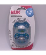 Nuk Orthodontic Pacifier 18 - 36 Months (2-Pacifiers) FREE SHIPPING -NIB - £10.23 GBP