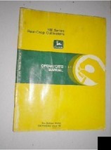 John Deere Series Row Crop Cultivators Operators Manual - $4.88