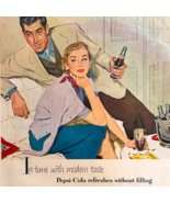 1953 Pepsi Cola Soda Pop Advertisement Carbonated Beverage Vintage DWWW13 - €26,12 EUR