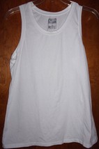 Champion White Cotton Tank Shirt Size L - $4.99