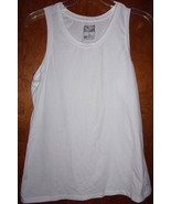 Champion White Cotton Tank Shirt Size L - €4,33 EUR