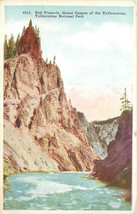 DB Postcard Yellowstone National Park WY B492 Red Pinnacle Grand Canyon Water - £5.18 GBP